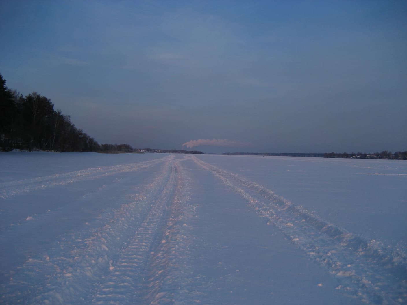 На лыжах по Московскому Морю. Отчёт Марины Галкиной